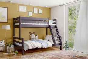 АДЕЛЬ Кровать двухъярусная с наклонной лестницей (лаванда) в Елабуге - elabuga.mebel-74.com | фото