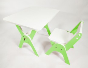 Детский растущий стол-парта и стул Я САМ "Умка" (Зеленый) в Елабуге - elabuga.mebel-74.com | фото