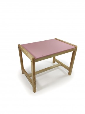 Детский растущий стол Я САМ "Лофт" (Розовый, Сосна) в Елабуге - elabuga.mebel-74.com | фото
