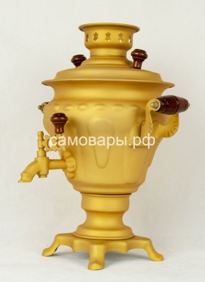 Электрический самовар "Русское золото" матовая груша на 2 литра (Ограниченная серия) в Елабуге - elabuga.mebel-74.com | фото