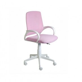 Кресло Ирис White сетка/ткань розовая в Елабуге - elabuga.mebel-74.com | фото