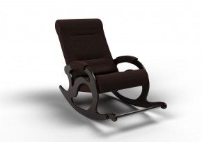 Кресло-качалка Тироль 12-Т-ГР (ткань/венге) ГРАФИТ в Елабуге - elabuga.mebel-74.com | фото