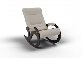 Кресло-качалка Вилла 11-Т-Ш (ткань/венге) ШОКОЛАД в Елабуге - elabuga.mebel-74.com | фото