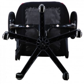 Кресло компьютерное BRABIX GT Racer GM-101 + подушка (ткань) черное/красное (531820) в Елабуге - elabuga.mebel-74.com | фото