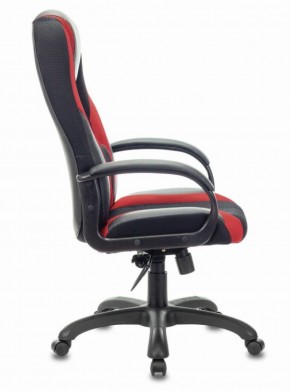 Кресло компьютерное BRABIX PREMIUM "Rapid GM-102" (экокожа/ткань, черное/красное) 532107 в Елабуге - elabuga.mebel-74.com | фото
