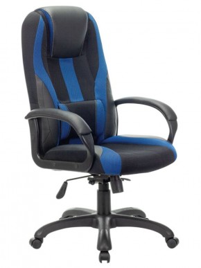 Кресло компьютерное BRABIX PREMIUM "Rapid GM-102" (экокожа/ткань, черное/синее) 532106 в Елабуге - elabuga.mebel-74.com | фото