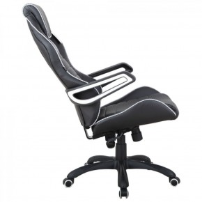 Кресло компьютерное BRABIX Techno Pro GM-003 (экокожа черное/серое, вставки серые) 531814 в Елабуге - elabuga.mebel-74.com | фото