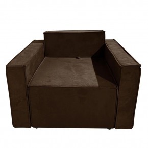 Кресло-кровать Принц КК1-ВК (велюр коричневый) в Елабуге - elabuga.mebel-74.com | фото