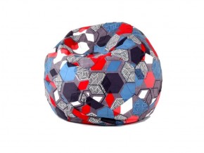 Кресло-мешок Мяч M (Geometry Slate) в Елабуге - elabuga.mebel-74.com | фото