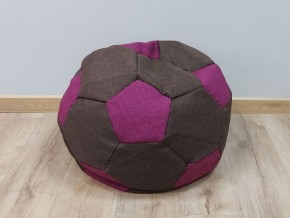 Кресло-мешок Мяч S (Savana Chocolate-Savana Berry) в Елабуге - elabuga.mebel-74.com | фото