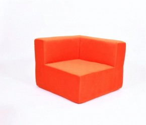Кресло-угловое-модуль бескаркасное Тетрис 30 (Оранжевый) в Елабуге - elabuga.mebel-74.com | фото