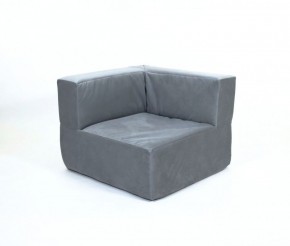 Кресло-угловое-модуль бескаркасное Тетрис 30 (Серый) в Елабуге - elabuga.mebel-74.com | фото