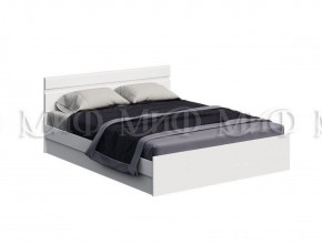 НЭНСИ NEW Кровать 1,4 м (Белый глянец холодный/Белый) в Елабуге - elabuga.mebel-74.com | фото