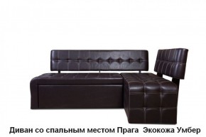 ПРАГА Кухонный диван угловой (Кожзам Борнео Умбер) в Елабуге - elabuga.mebel-74.com | фото