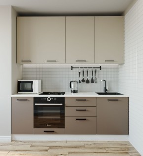 Кухонный гарнитур Латте 2200 (Стол. 26мм) в Елабуге - elabuga.mebel-74.com | фото
