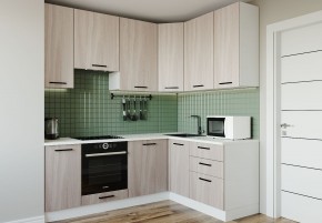 Кухонный гарнитур угловой Шимо 2200х1600 (Стол. 38мм) в Елабуге - elabuga.mebel-74.com | фото