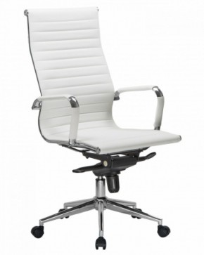 Офисное кресло для руководителей DOBRIN CLARK LMR-101F белый в Елабуге - elabuga.mebel-74.com | фото