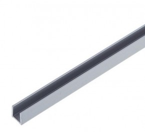 Планка торцевая "П" 4 мм для стеновой панели (алюминий) в Елабуге - elabuga.mebel-74.com | фото